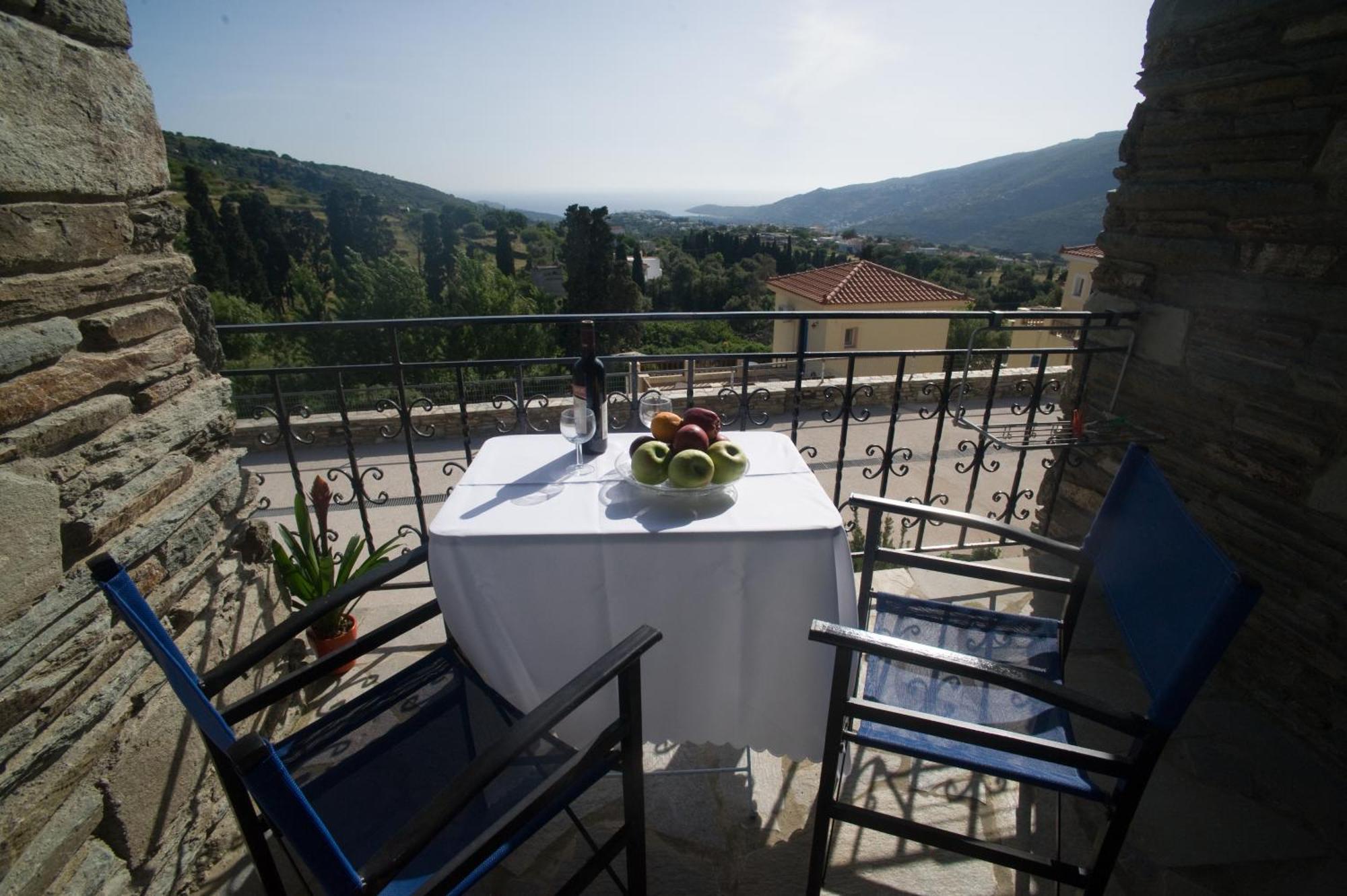 Aiolos Hotel Ménites Extérieur photo
